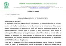 NOANA FAHAMARINANA NY OLOMPIRENENA