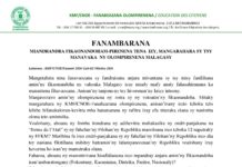MIANDRANDRA FIKAONANDOHAM-PIRENENA TENA IZY, MANGARAHARA SY TSY MANAVAKA NY OLOMPIRENENA MALAGASY